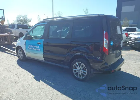 2014 Ford Transit Connect Xlt z USA, uszkodzony, nr VIN NM0GE9F75E1153948